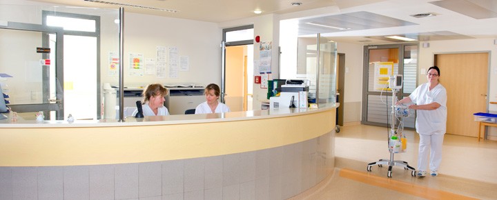 Patienten und Besucher DRK Krankenhaus Grimmen