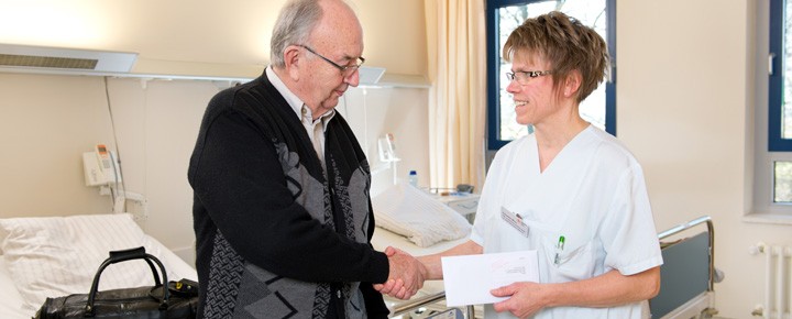 Patienten und Besucher DRK Krankenhaus Grimmen